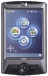 Карманный компьютер HP iPAQ rx3715 (FA281A)  3.5 TFT, 240 х 320, 400 МГц, 64 МБ SDRAM, 128 МБ ПЗУ, Bluetooth, WiFi, MS Windows Mobile 2003 Second Edition